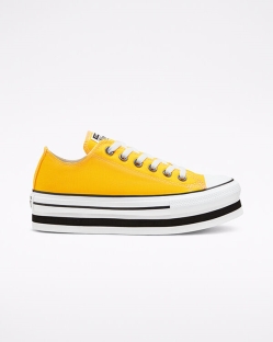 Converse Everyday Chuck Taylor All Star Női Platform Fekete/Fehér | OBCJXTK-HU